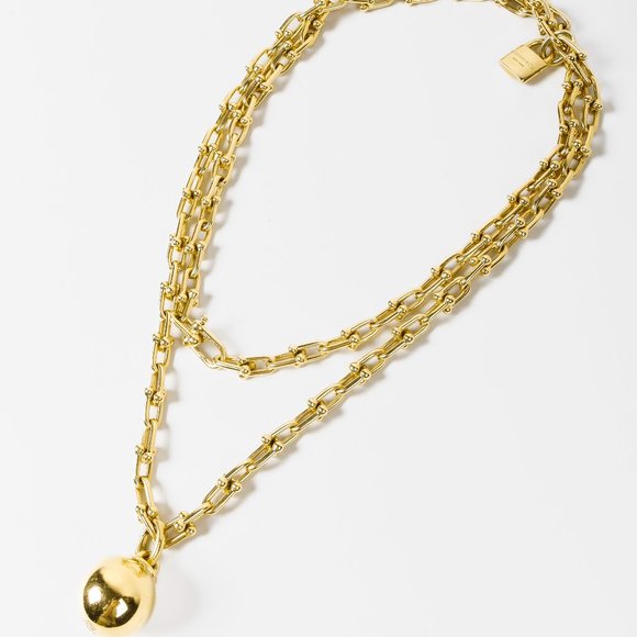 Tiffany & Co. Tiffany HardWear 18K Yellow Gold Wrap Necklace - Picture 3 of 10